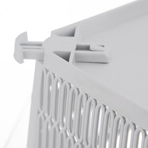 Quad Stackable&Nestable Storage Basket (12 Lt.) 
(381*330*127 mm.)