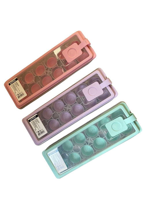 Cool & Tight Non-Stick Icecube Tray with Lid
Cylndir Shape  
(95*270*38 mm)