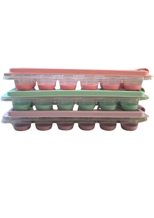 Cool & Tight Non-Stick Icecube Tray with Lid
Cylndir Shape  
(95*270*38 mm)