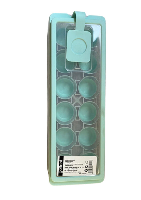 Cool & Tight Non-Stick Icecube Tray with Lid
Cylndir Shape  
(95*270*38 mm)