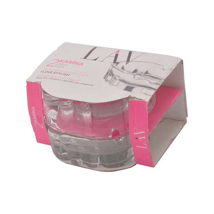 Ashtray glass Karina