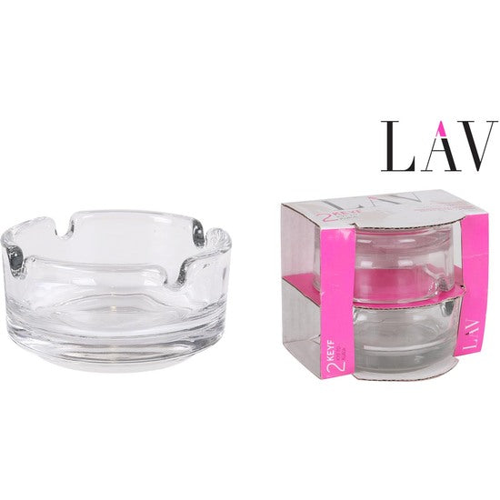 Ashtray glass keyf S