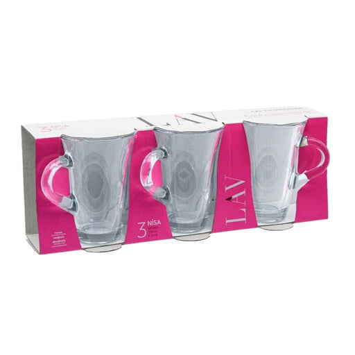 MUG GLASS NISA