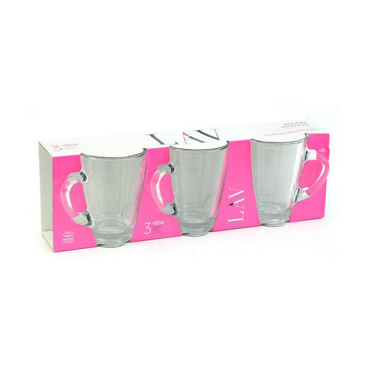 MUG GLASS VEGA 300CC