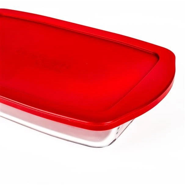 BORCAM PAYREX TRAY WITH LID 336X190MM