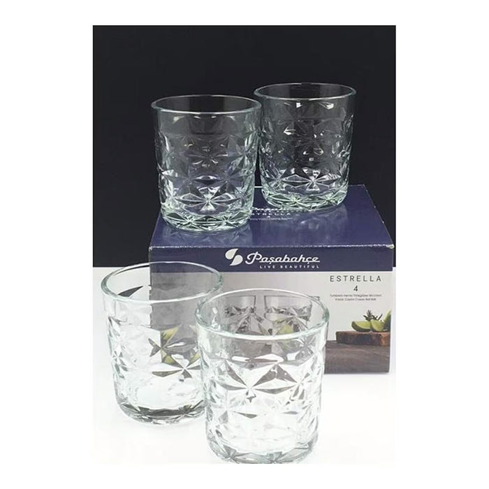 ESTRELLA WATER GLASS .305 CC 4PCS