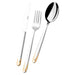 CUTLERY SET 18 PCS GOLD ASELLUS