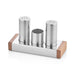 SALT and PEPPER SET 4 PCS W/ STAND