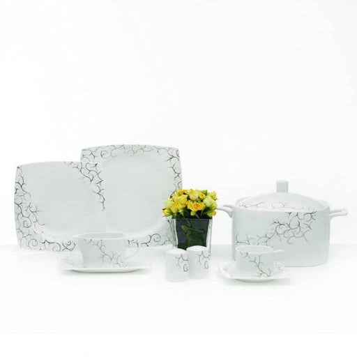 FINE BONE DINNERWARE SET 84pcs