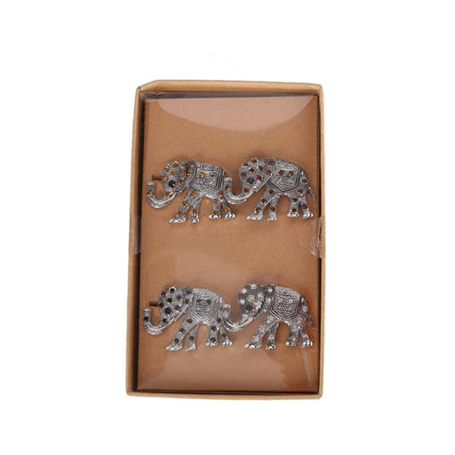 4 pcs ELEPHANTS MIX PACKET HOLDER 19 CM