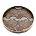 COFFEE SNAKE SKIN YUV TRAY 37 CM