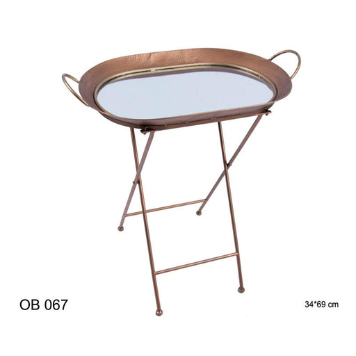 COPPER TRAY COFFEE TABLE 34 * 9 * 69 CM