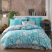 4pcs Double Duvet Cover 200*220 Ancelica Turquoise