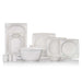 GLAMOR PRIVATE DINNER SET-60 PCS-WHITE