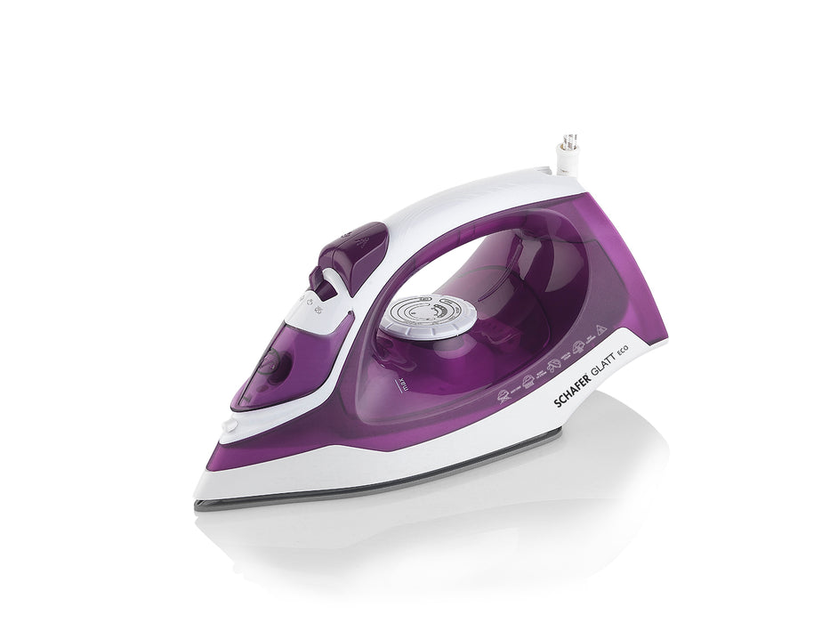 Schafer Glatt Eco Steam Iron-Purple