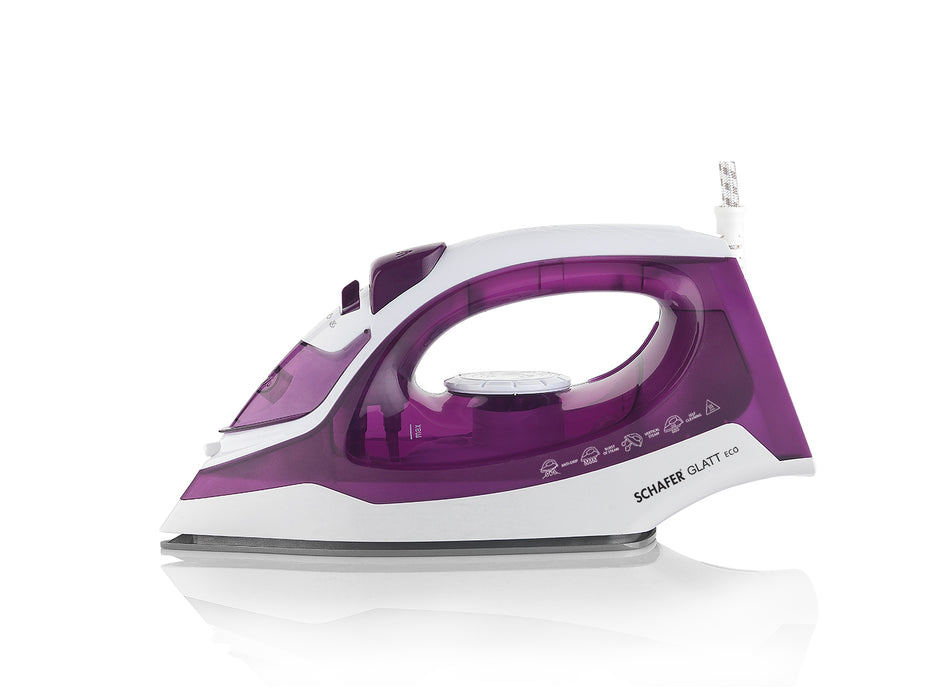 Schafer Glatt Eco Steam Iron-Purple