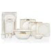 GLAMOR PURE  DINNER SET-60 PCS-GOLD