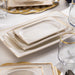 GLAMOR PURE  DINNER SET-60 PCS-GOLD