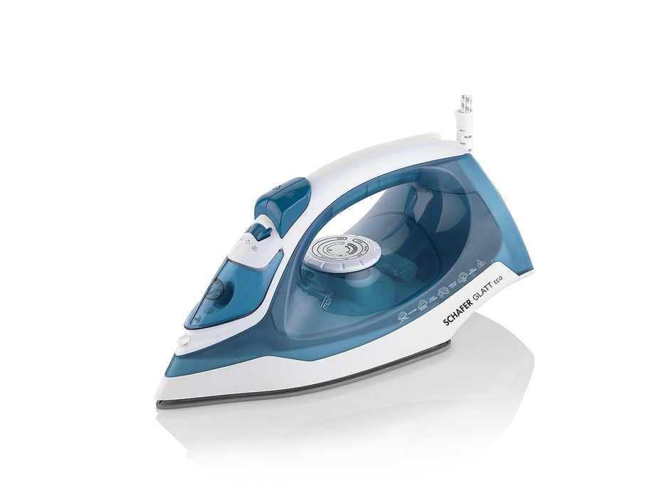 Schafer Glatt Eco Steam Iron-Blue