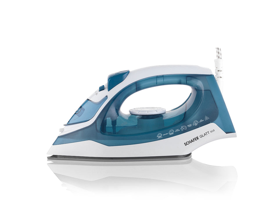 Schafer Glatt Eco Steam Iron-Blue