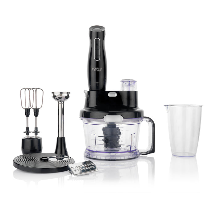 SCHAFER MEISTER MULTI BLENDER SET-17 PCS.-BLACK
