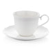 LOTUS TEA CUP SETS-6 PC-12 PCS.-WHITE