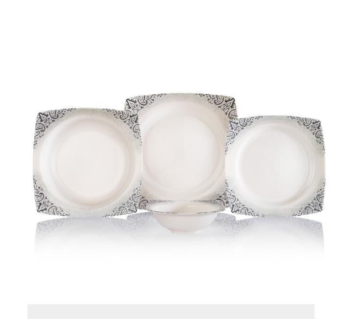 Schafer Earth 24-Piece Dinner Set for 6 People