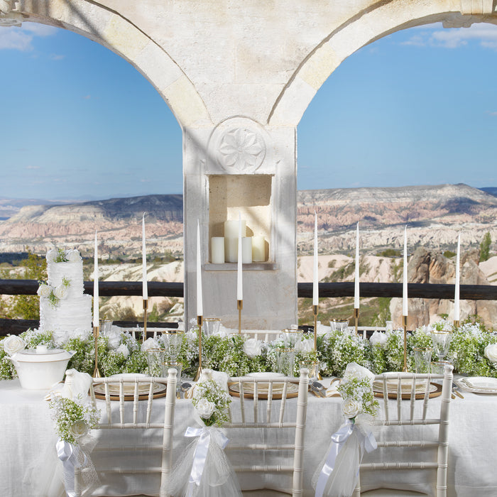 Schafer Tilsim Bloomfest Dinnerware 60 Pieces-Gold