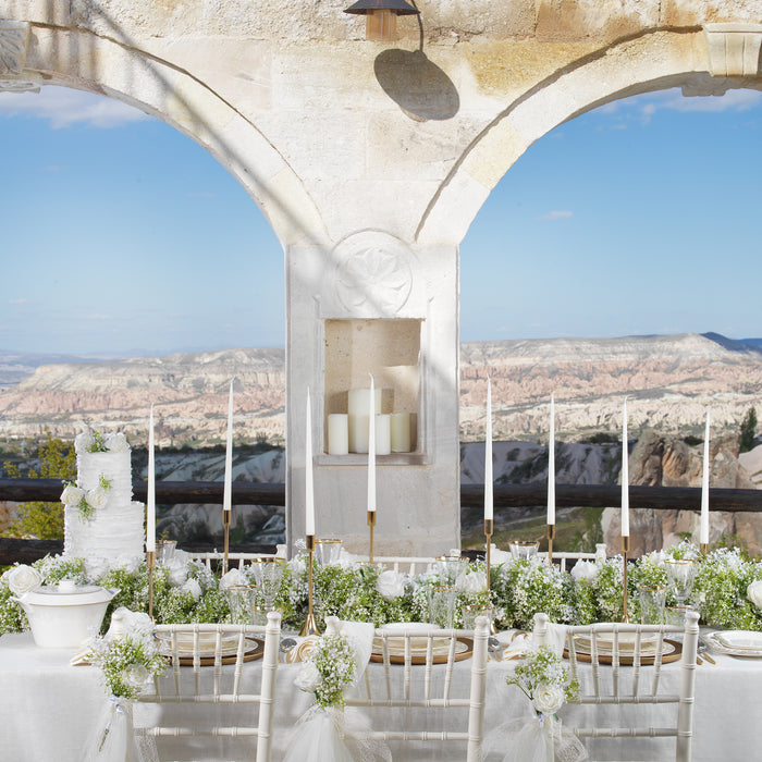 Schafer Tilsim Bloomfest Dinnerware 60 Pieces-Gold