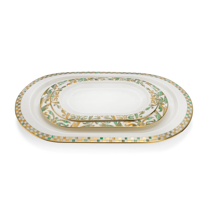 Schafer Tilsim Jade Dinnerware Set 60 Pieces - Green