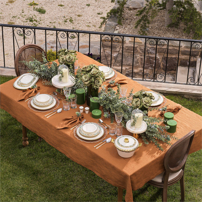 Schafer Tilsim Jade Dinnerware Set 60 Pieces - Green