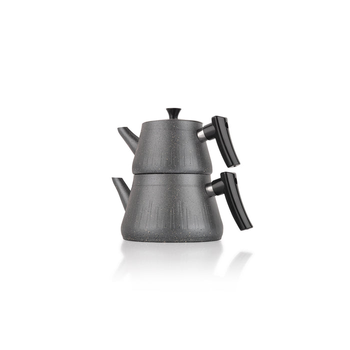 Schafer Solea Y.Y. Teapot Set 3 Pieces-Grey