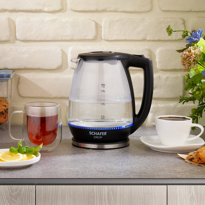 Schafer Drop Electric Kettle-Black