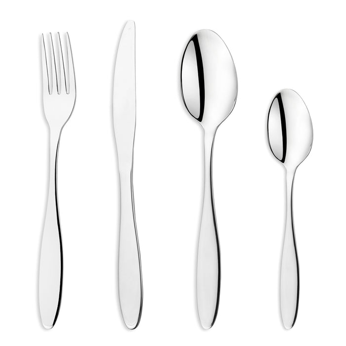 Schafer Sheen 24 Pieces Cutlery Set-Silver20