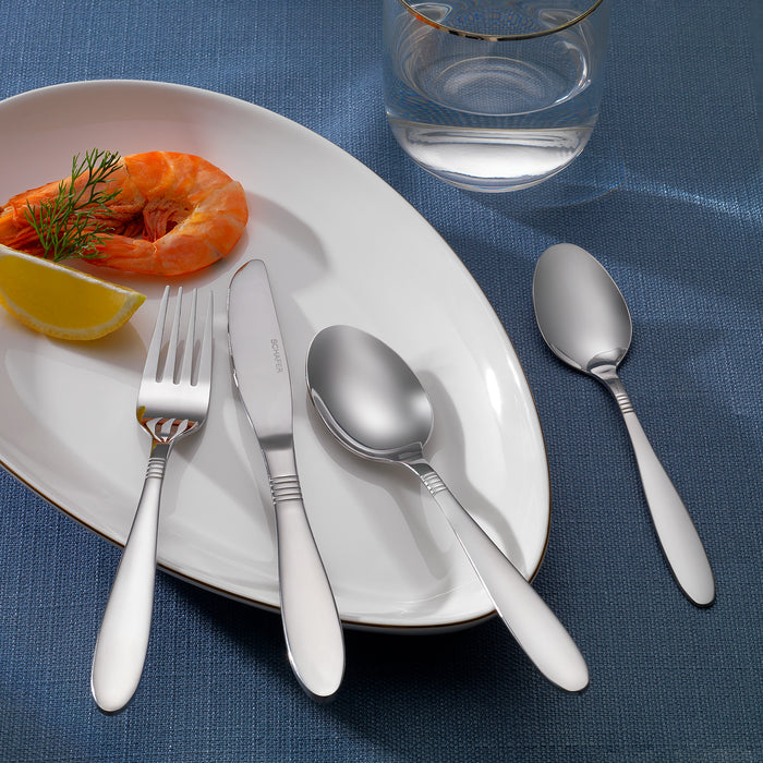 Schafer Sheen 24 Pieces Cutlery Set-Silver24