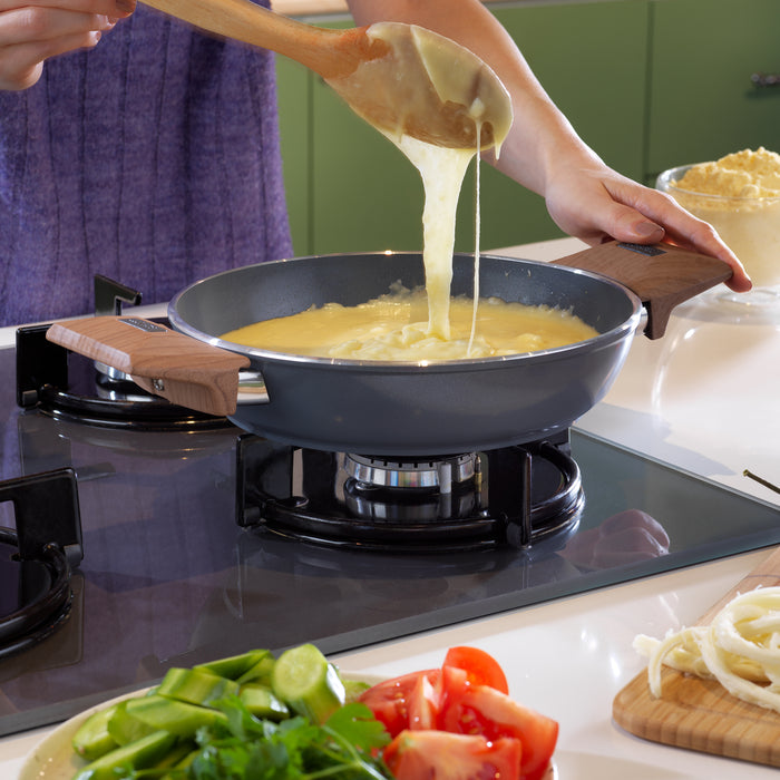 Schafer Fiesta Ceramic Sahan 22 Cm-1 Piece-Black