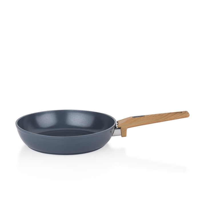 Schafer Fiesta Ceramic Pan 24 Cm-1 Piece-Black