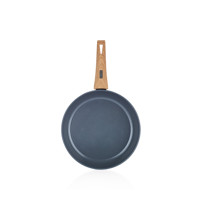 Schafer Fiesta Ceramic Pan 28 Cm-1 Piece-Black