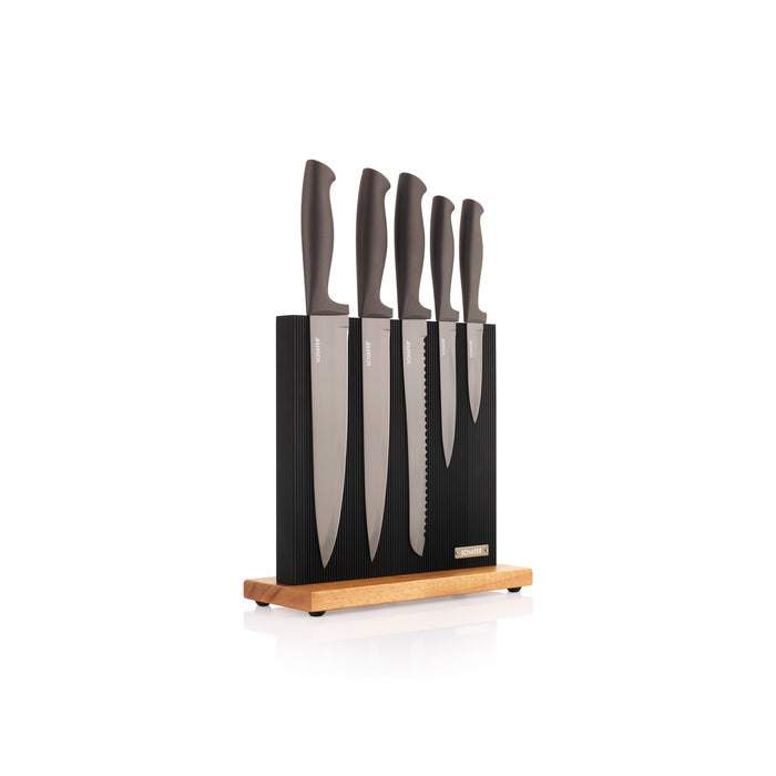 Schafer Solide Magnet Knife Set 6 Pieces-Black11