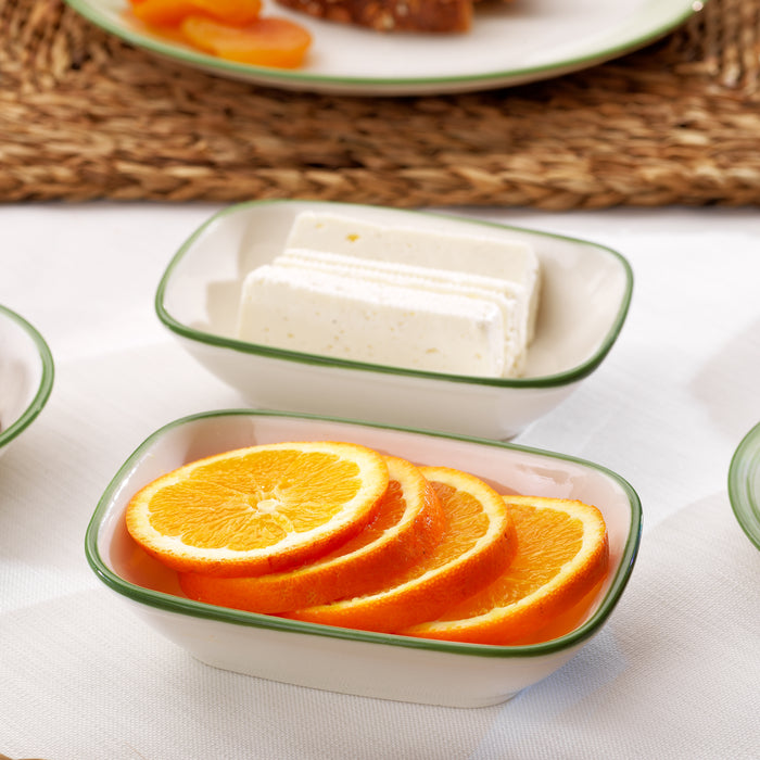 Schafer Vivian 32 Piece Breakfast Set-Green