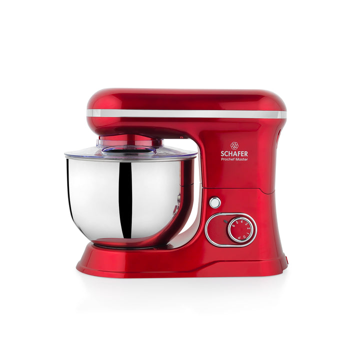 Schafer Prochef Master Stand Mixer-Red
