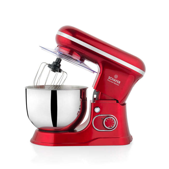 Schafer Prochef Master Stand Mixer-Red