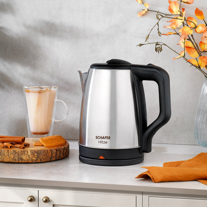 Schafer Hitze Stainless Steel Kettle-Inox
