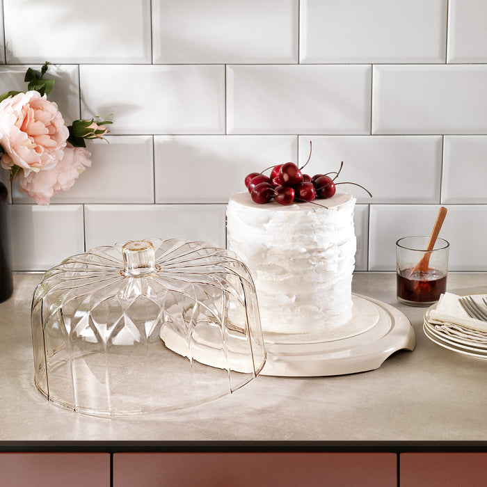 Schafer Ashley Cake Bell Jar-Cream