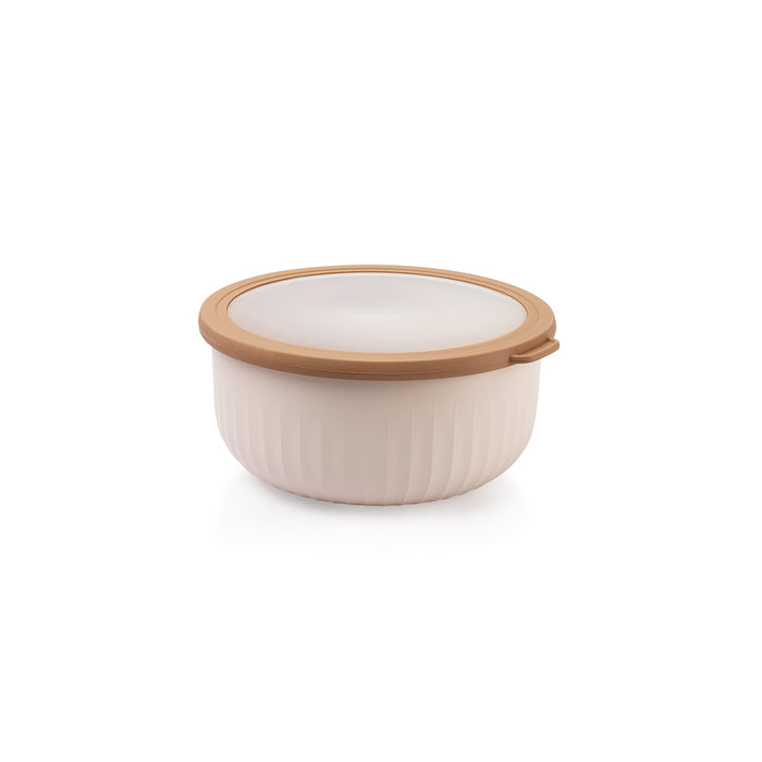 Schafer Ashley 4-Piece Round Storage Container-Cream