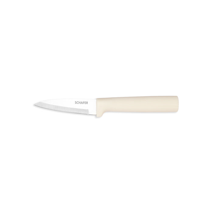 Schafer Forge Knife and Serving Set 12 Pieces-Cream