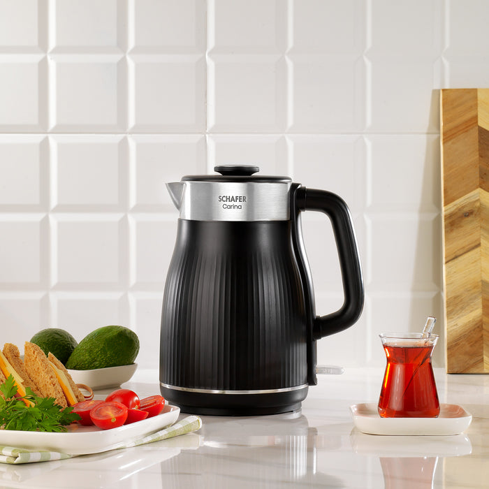 Schafer Carina Stainless Steel Handheld Non-stick Body Kettle-Black