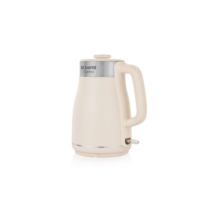 Schafer Carina Stainless Steel Handheld Non-stick Body Kettle-Cream