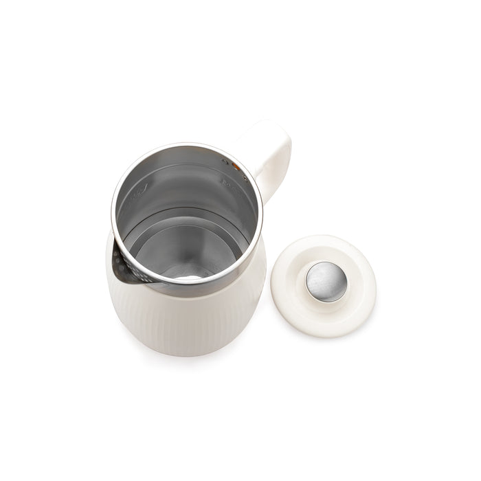 Schafer Carina Stainless Steel Handheld Non-stick Body Kettle-Cream