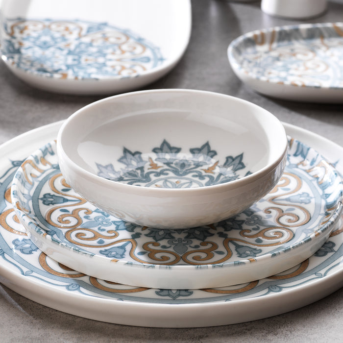 Schafer Lilya Dinnerware 55 Pieces -Blue